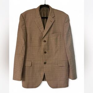 Burberry Men's Blazer in Warm Tan